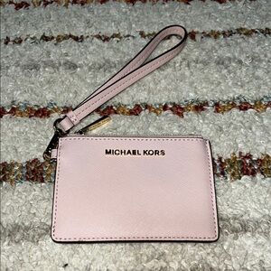 Michael Kors Light Pink Wristlet